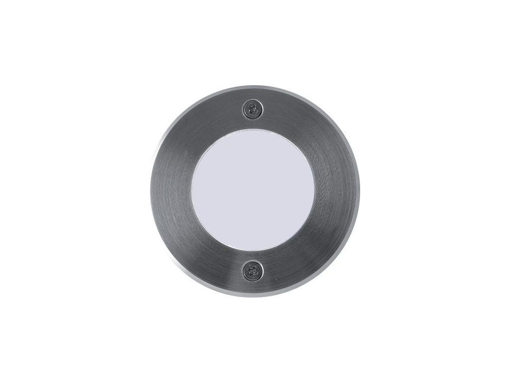 Nájazdové LED svietidlo do zeme 230V 1W 9LED studená biela