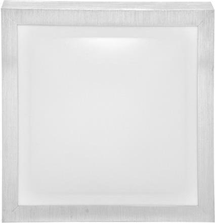 Strieborné stropné a nástenné LED svietidlo s čidlom 22W biela