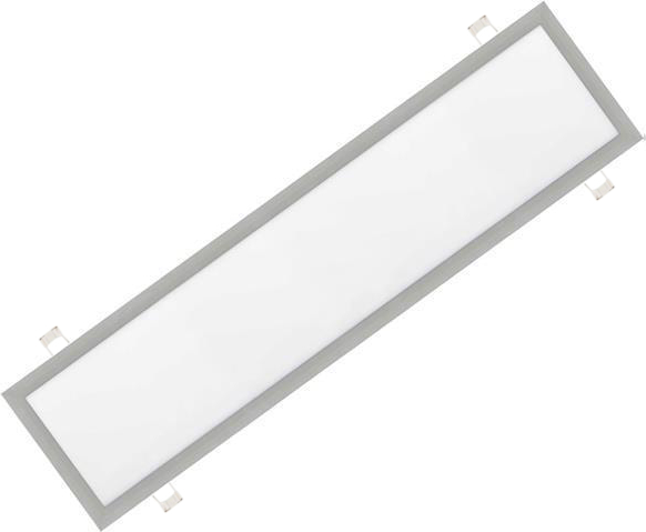 Stmievateľné strieborný vstavaný LED panel 300 x 1200C 48W biela POŠKODENÝ