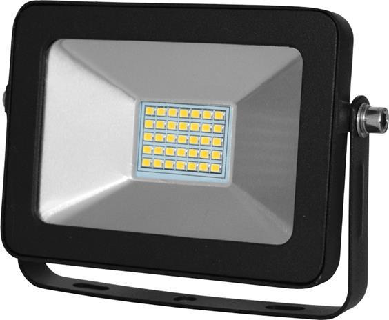 Čierny LED reflektor RB 15W neutrálna biela