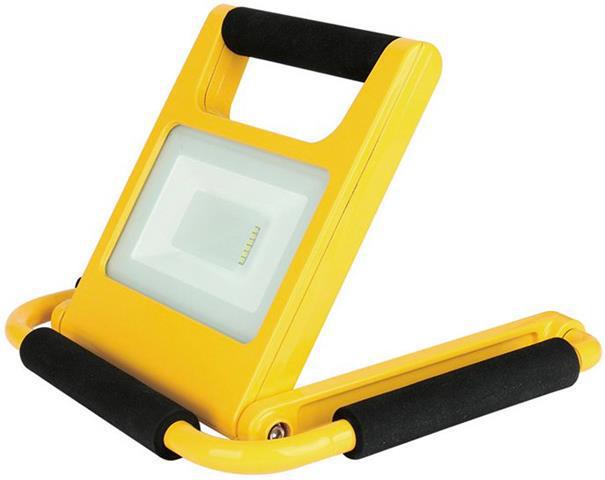 LED reflektor 20W SLIM AKU so stojanom