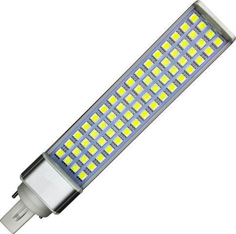 LED žiarovka G24 13W studená biela