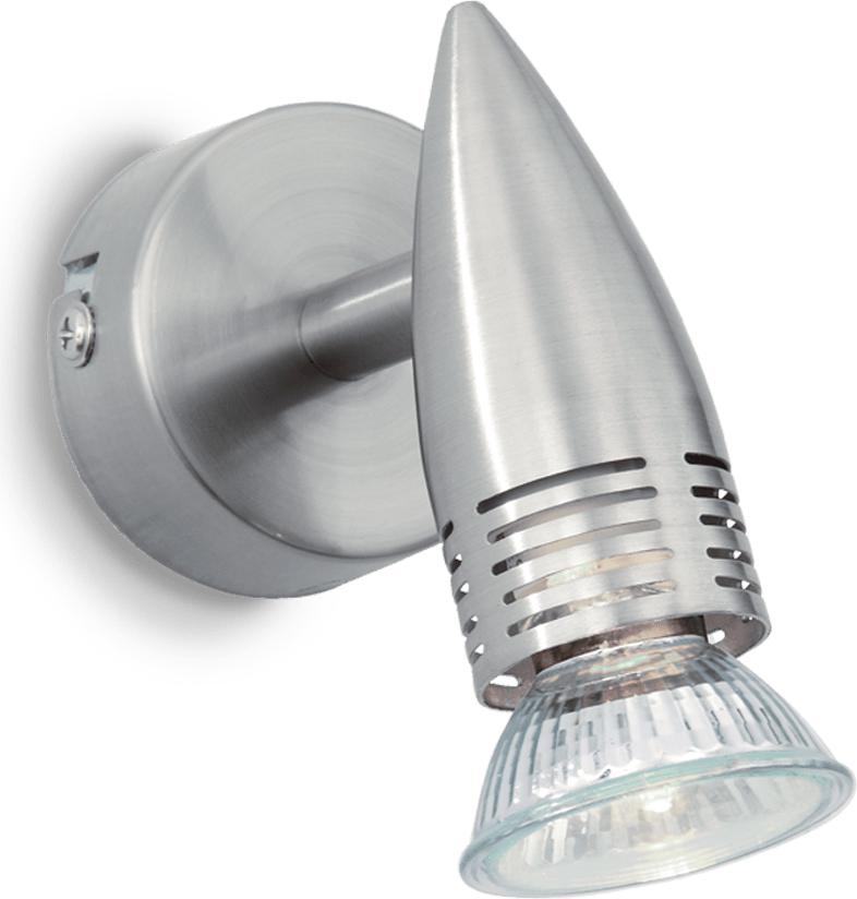 Ideal lux LED Alfa Nickel prisadené svietidlo 5W 9377