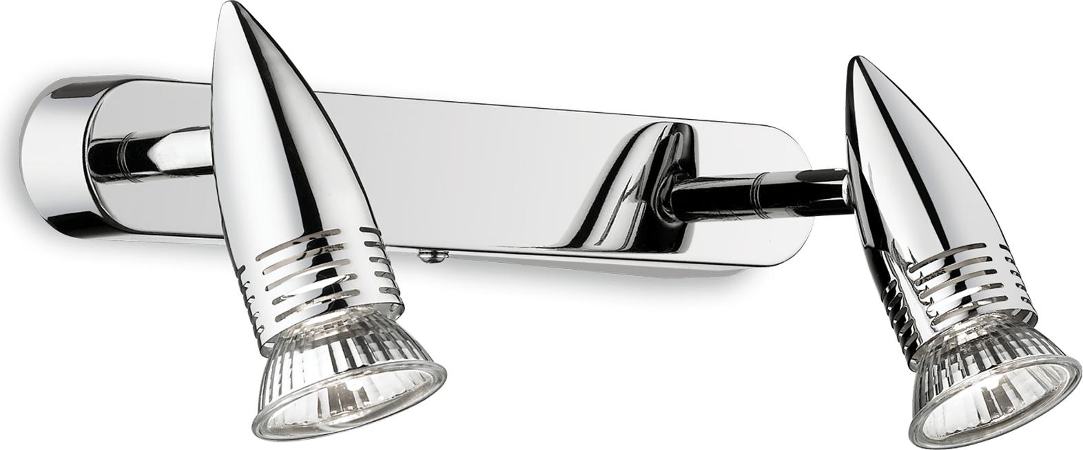 Ideal lux LED Alfa Cromo bodové svietidlo 2x5W 89577
