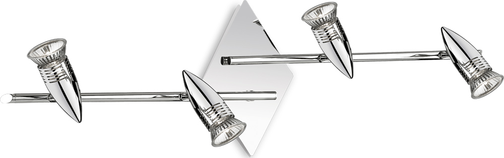 Ideal lux LED Alfa Cromo bodové svietidlo 4x5W 89584