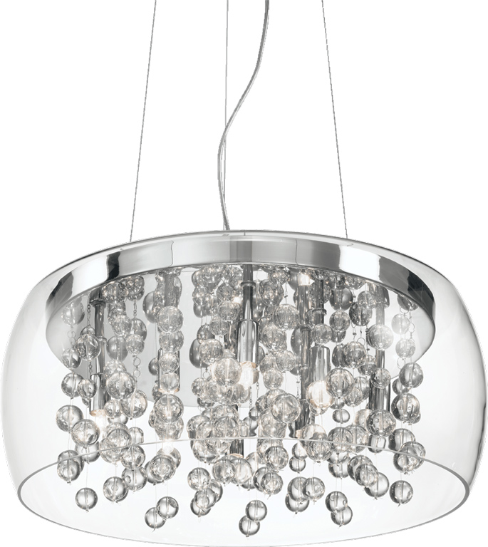Ideal lux LED Audi 80 závesné svietidlo 8x4,5W 31750