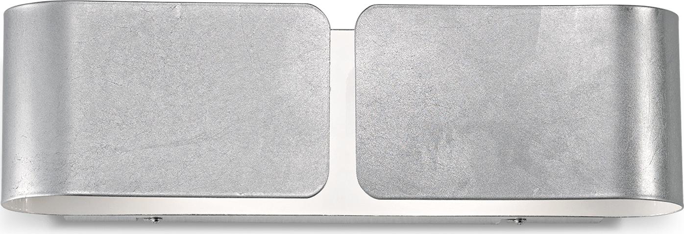 Ideal lux LED Clip small argento nástenné svietidlo 2x5W 88273