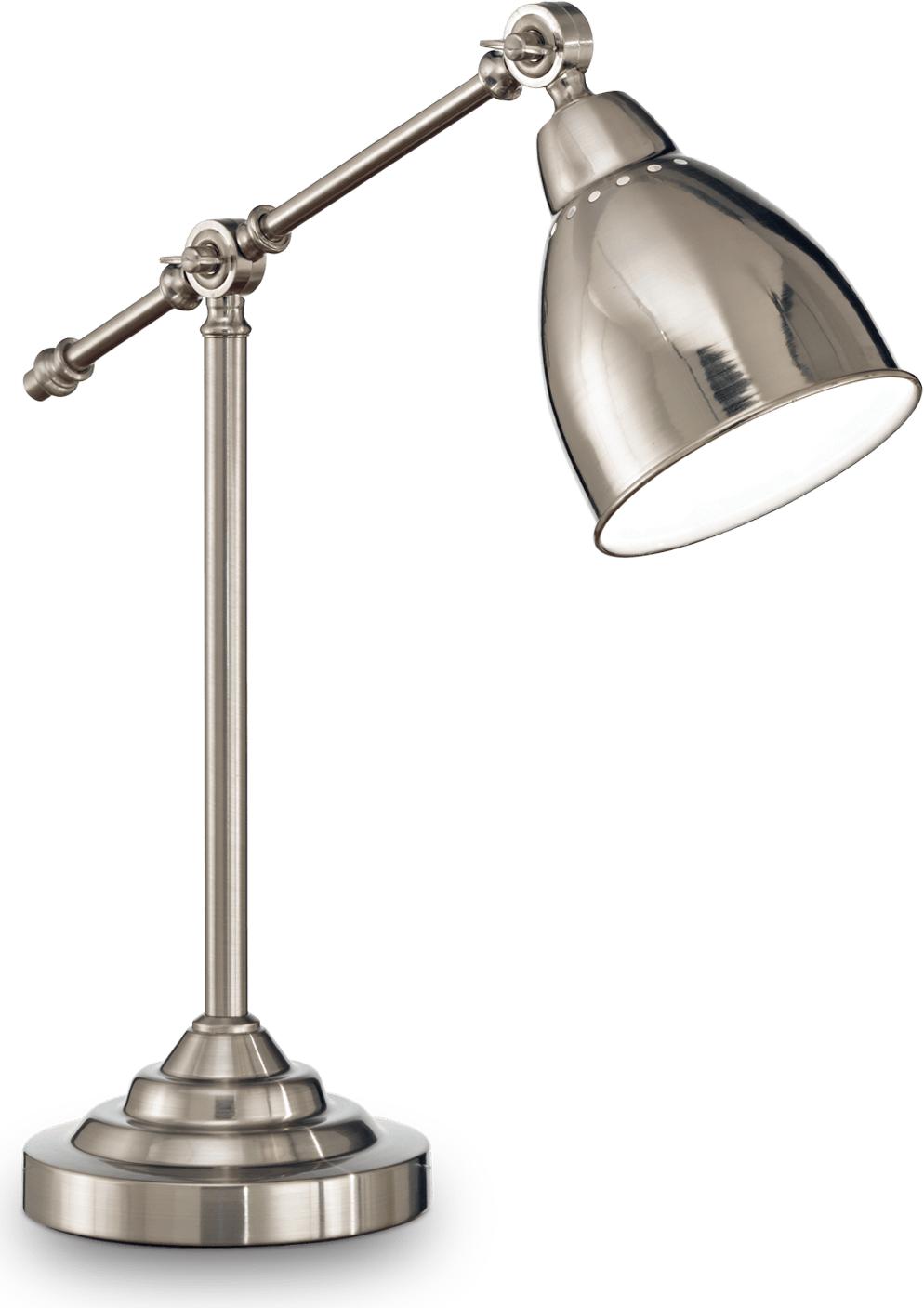 Ideal lux LED Newton Nickel lampa stolná 5W 12209