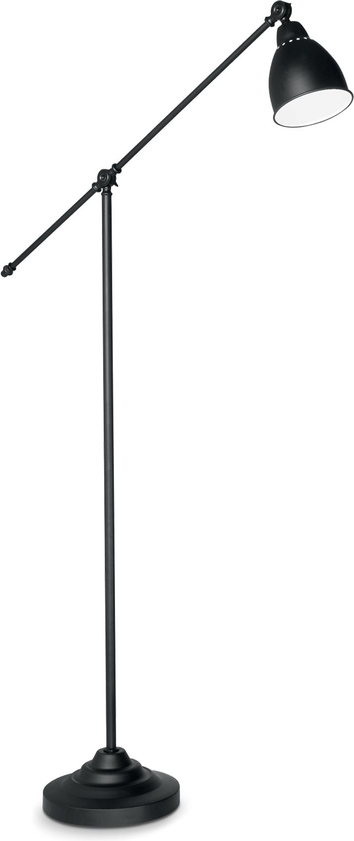 Ideal lux LED Newton nero lampa stolná 5W 3528