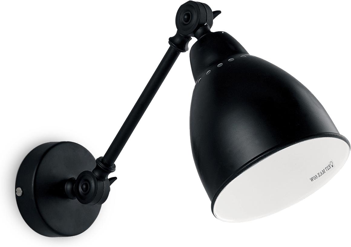 Ideal lux LED Newton nero nástenné svietidlo 5W 27852