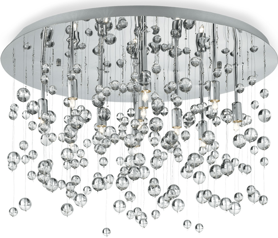 Ideal lux LED Neve Cromo stropné svietidlo 8x4,5W 22222