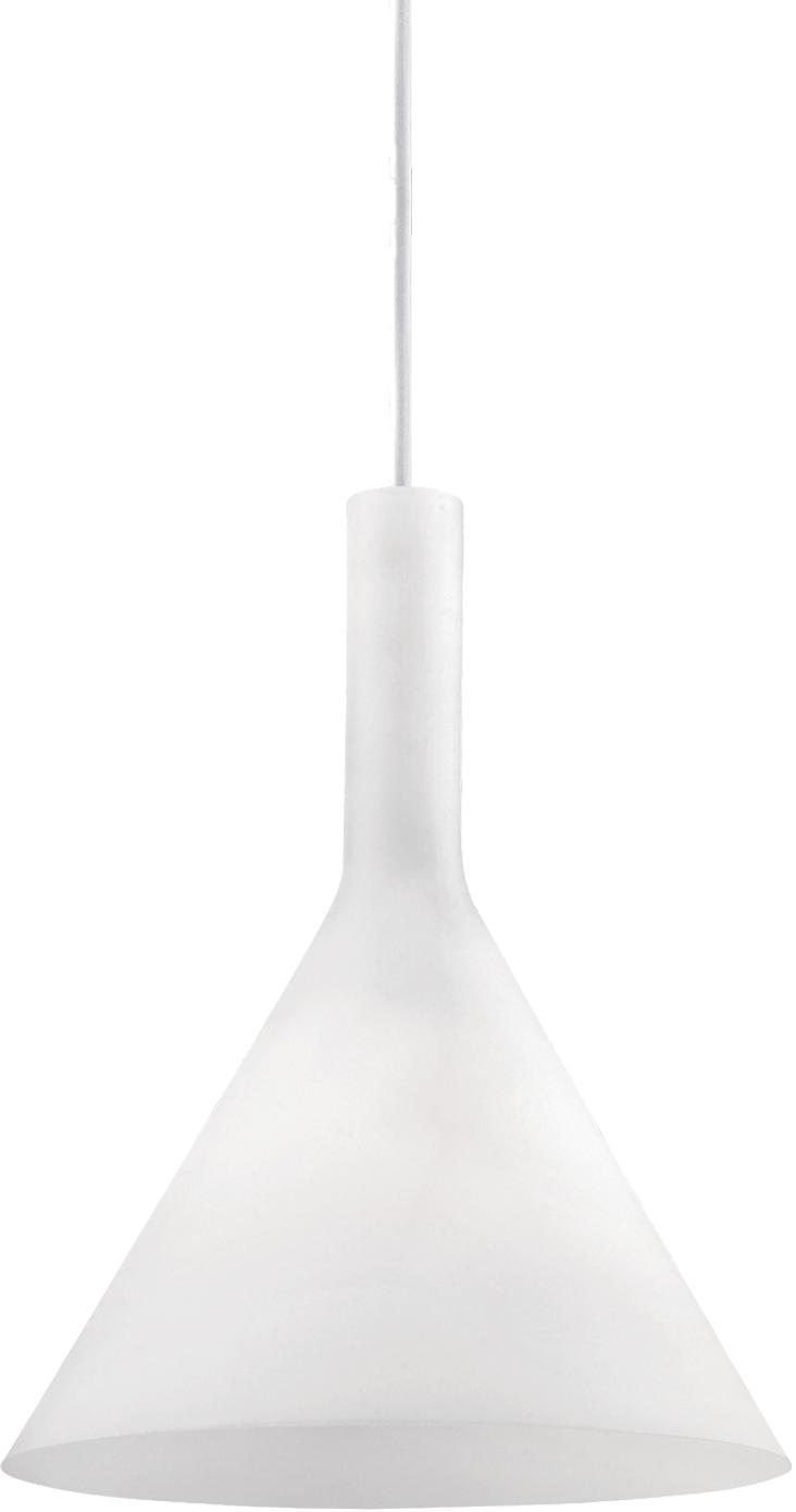 Ideal lux LED Cocktail small bianco závesné svietidlo 5W 74337
