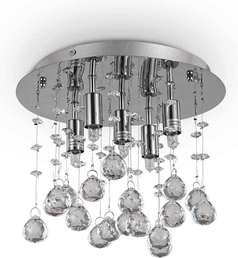 Ideal lux LED Moonlight Cromo stropné svietidlo 5x4,5W 94649