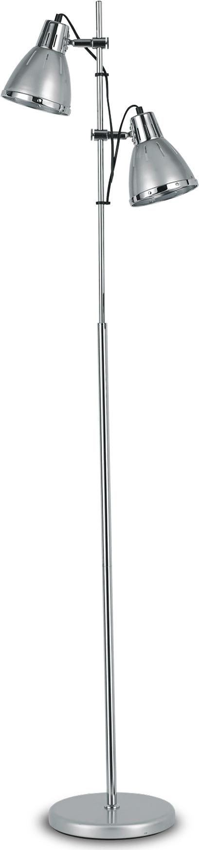 Ideal lux LED Elvis argento lampa stolná 2x5W 42794