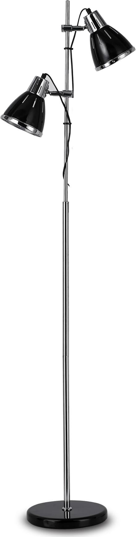 Ideal lux LED Elvis nero lampa stolná 2x5W 1197
