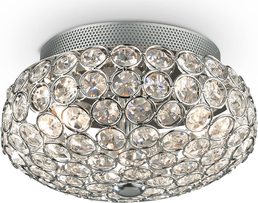 Ideal lux LED King Cromo stropné svietidlo 3x4,5W 75389