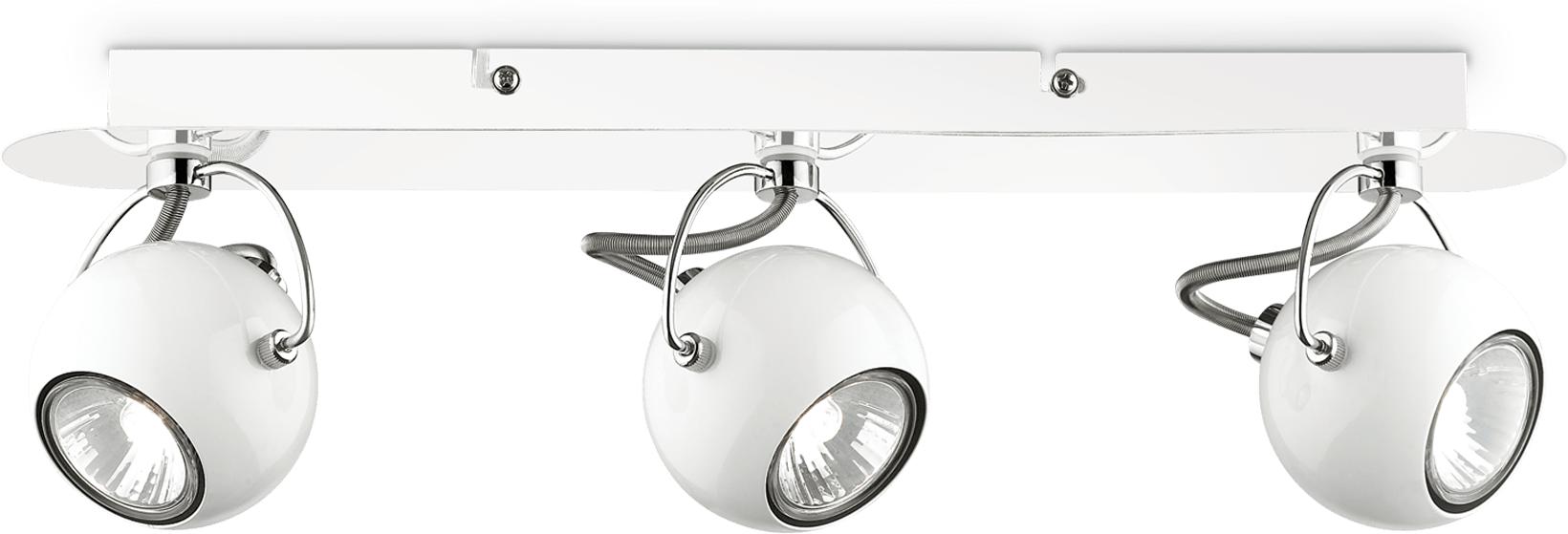Ideal lux LED Lunare bianco bodové svietidlo 3x5W 77901