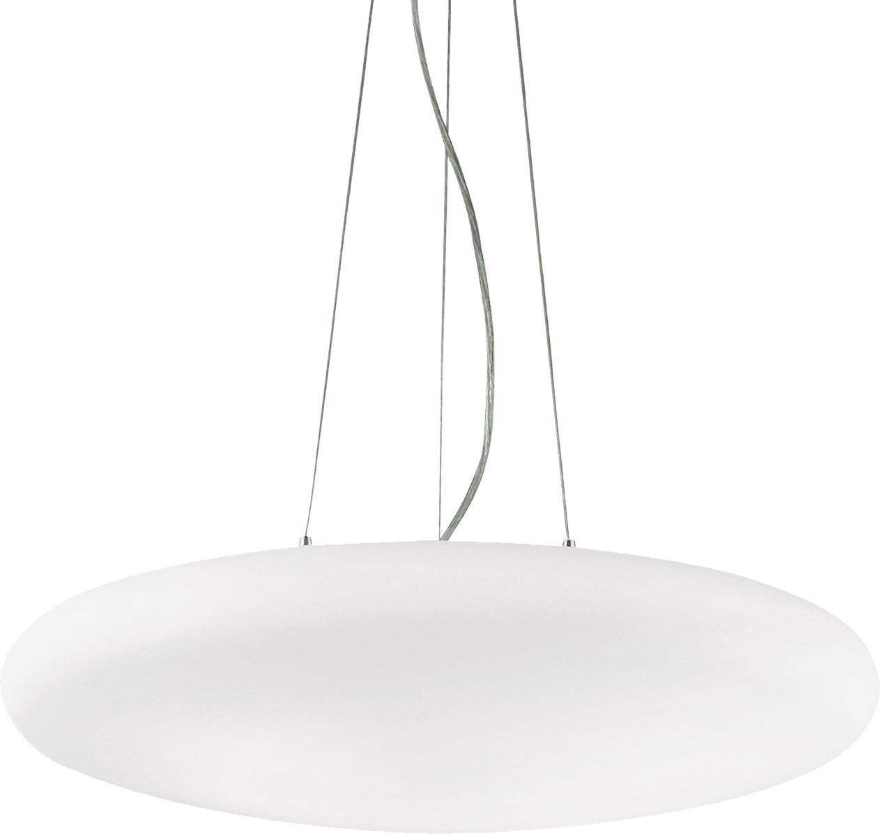 Ideal lux LED Smarties bianco d50 závesné svietidlo 3x5W 32009