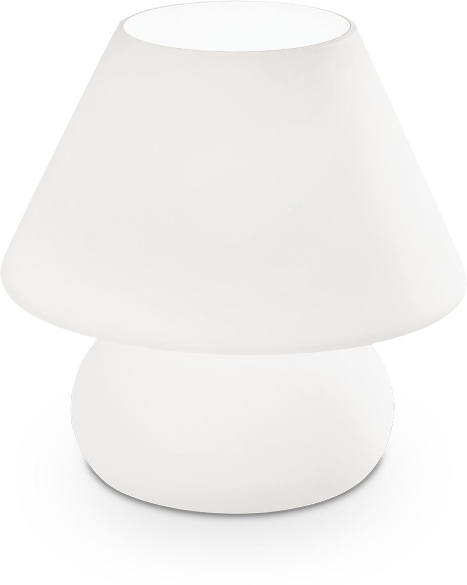 Ideal lux LED Prato small bianco lampa stolná 5W 74726