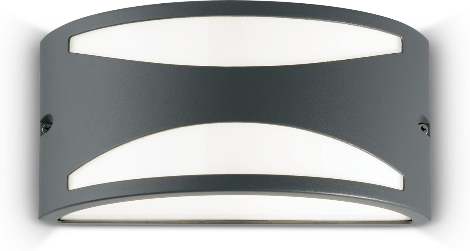 Ideal lux LED Rex 3 antracite nástenné svietidlo 5W 92447