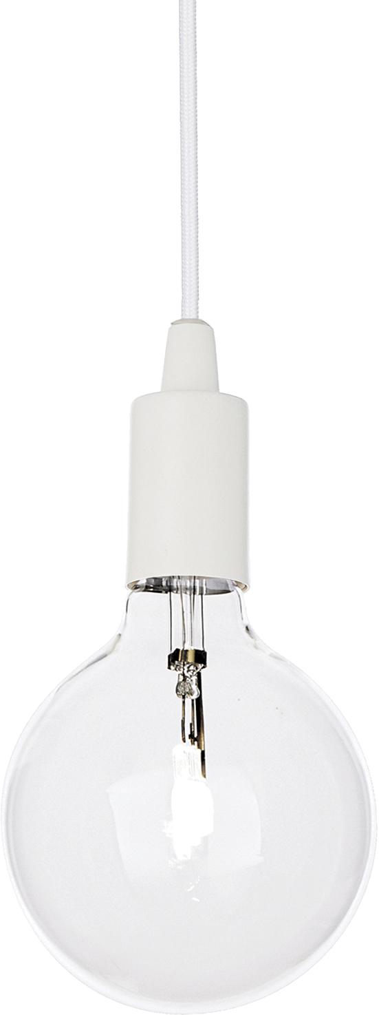 Ideal lux LED Edison bianco závesné svietidlo 5W 113302