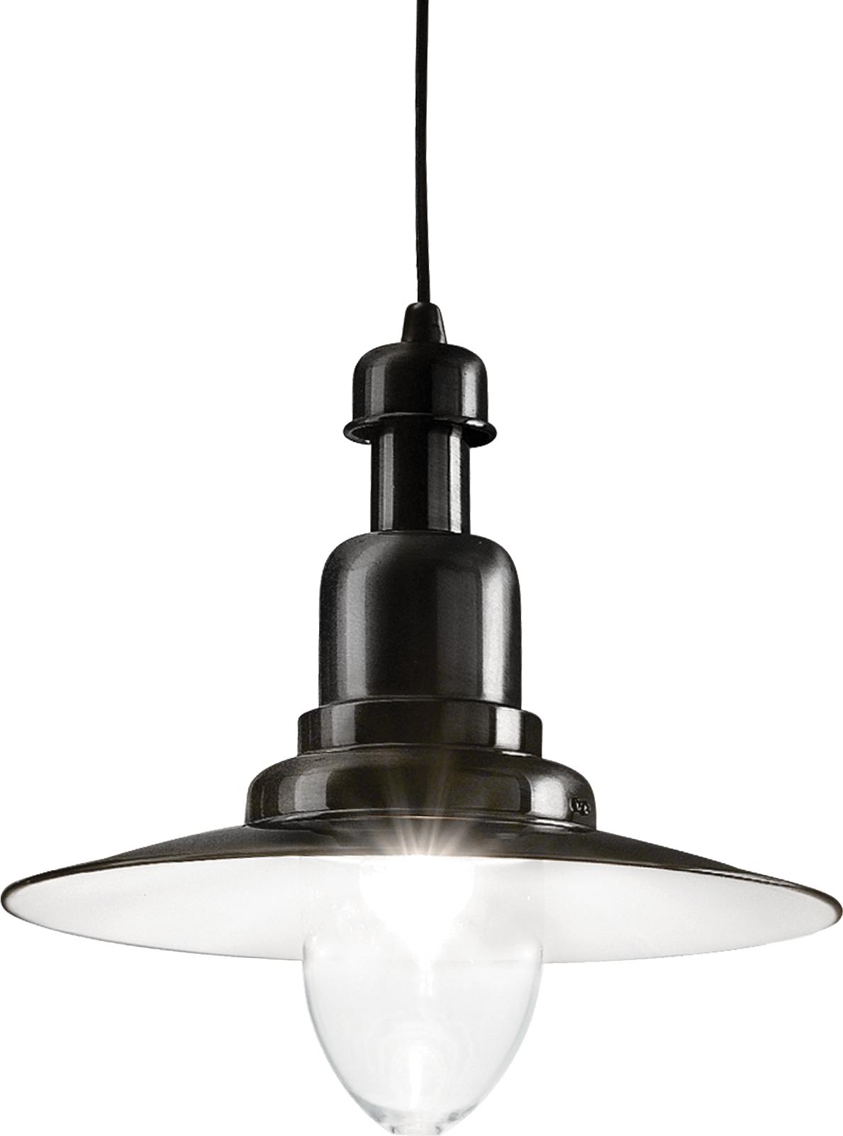 Ideal lux LED Fiordi big nero závesné svietidlo 5W 122052
