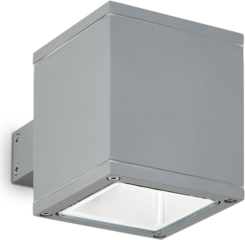 Ideal lux LED Snif square grigio nástenné svietidlo 4,5W 118666