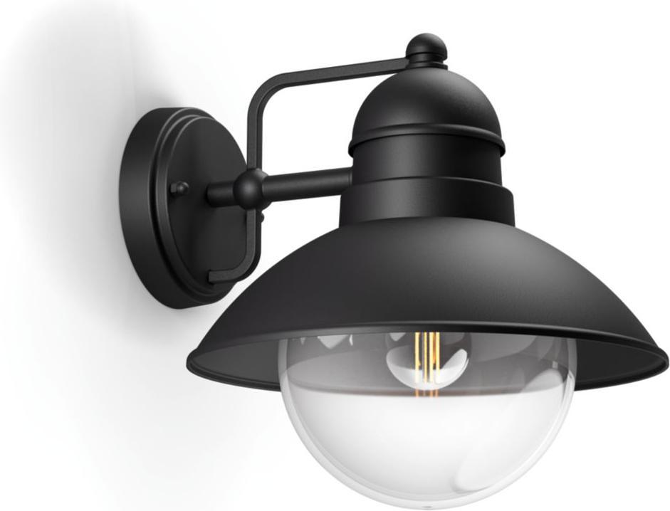 Philips LED Hoverfly svietidlo vonkajšie nástenné čierna 5W 17237/30/PN