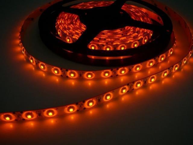 LED pásik 4,8W/m bez krytia oranžová