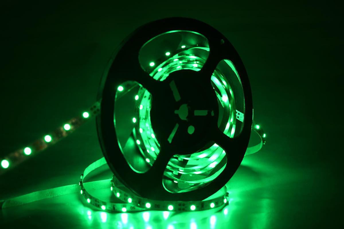 LED pásik 9,6W/m bez krytia zelená