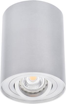 Strieborné podhľadové LED svietidlo 5W výklopné studená biela