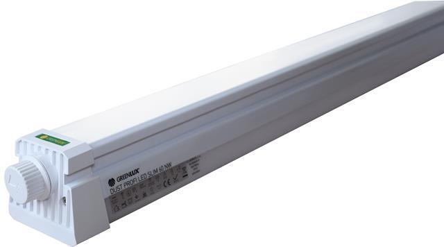 LED prachotesné teleso 120cm 36W neutrálna biela Dust prefi slim