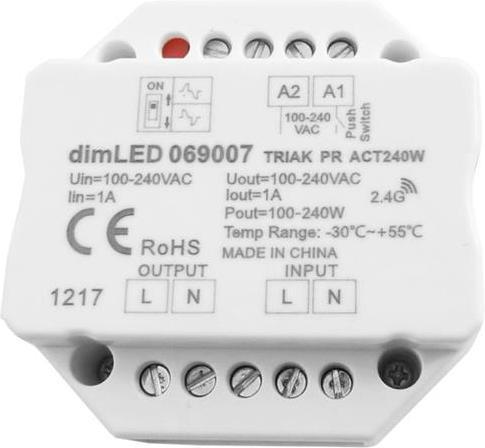 LED triakový stmívač max.240W