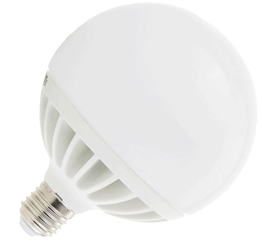 LED žiarovka E27 LU12W 260° studená biela