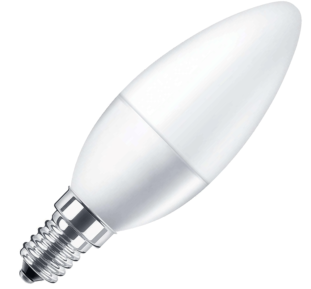 LED žiarovka E14 SE3W240 číra sviečka