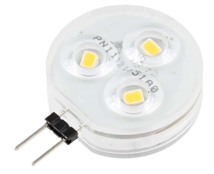 LED žiarovka G4 E2W 120 ° 12-24V studená biela