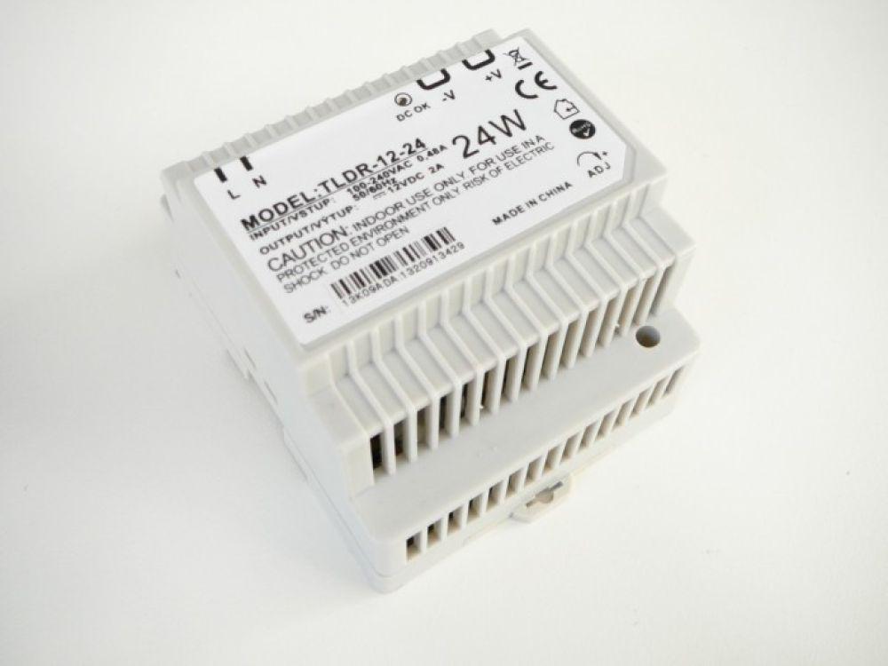 LED zdroj 12V 24W na DIN lištu