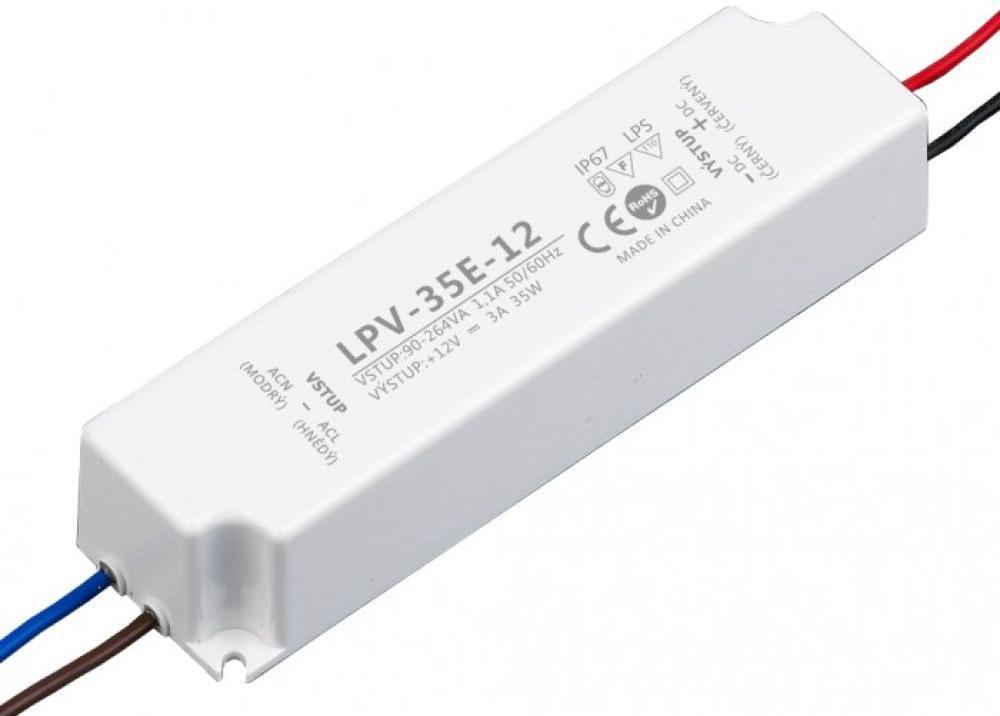 LED zdroj 12V 35W LPV-35E-12