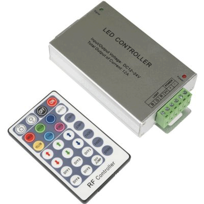 LED ovládač RGB-RF6-28B
