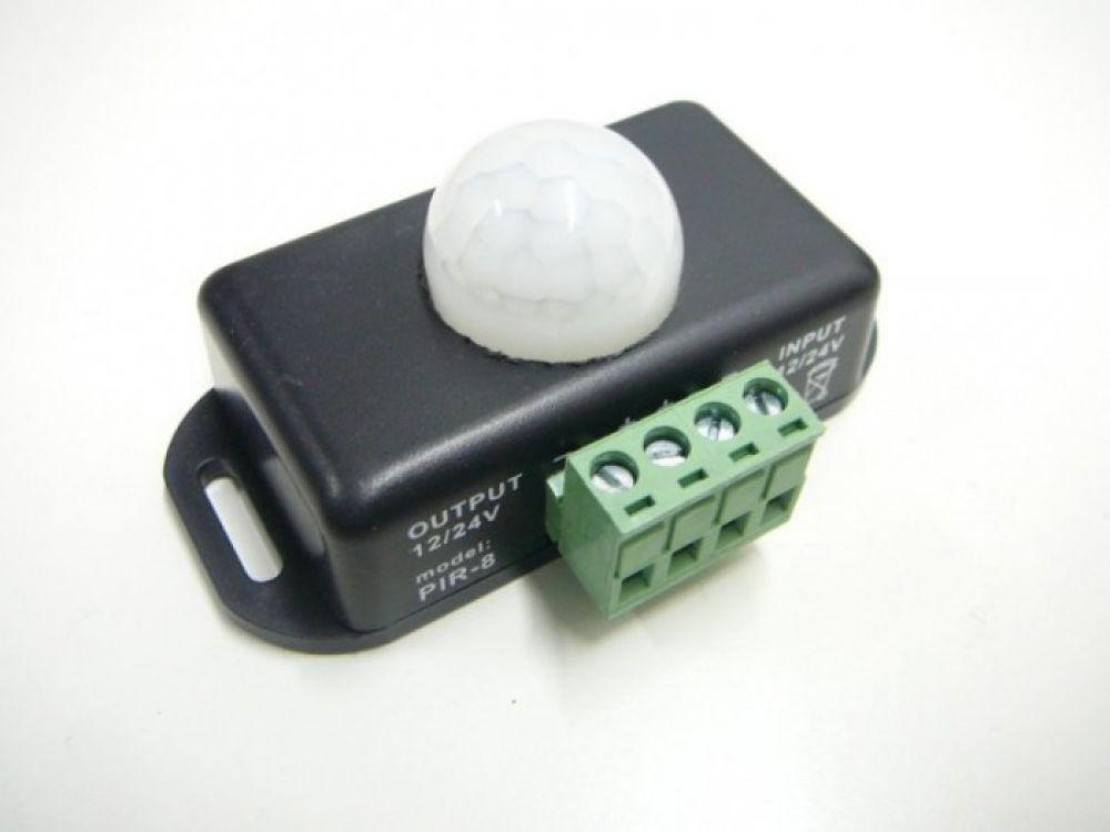 Pohybové čidlo PIR8 12-24V