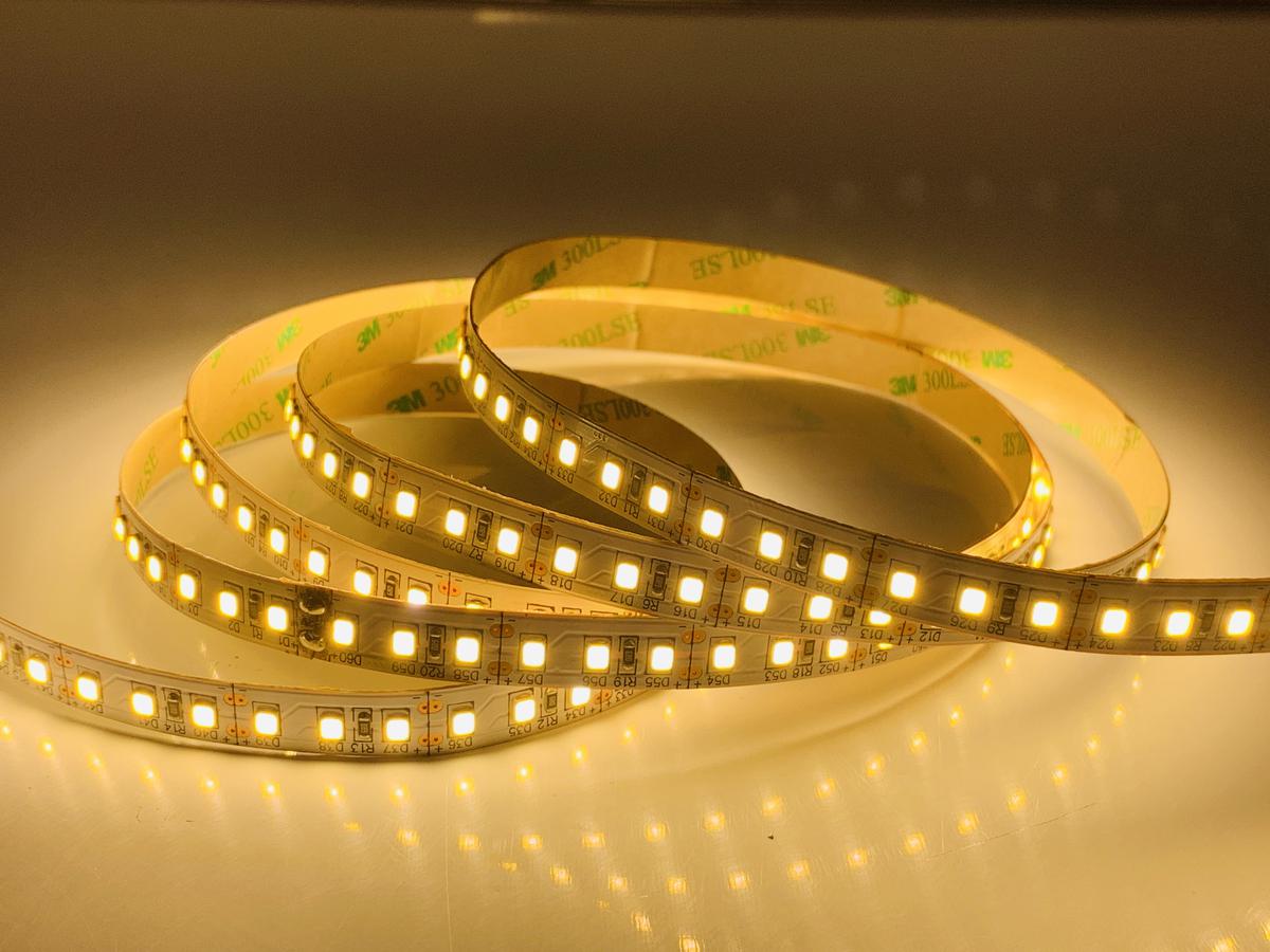 LED pásik CRI 600 vnútorná teplá biela 12V