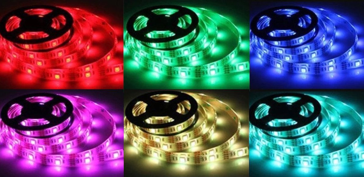 RGB LED pásik 24V 300 24V