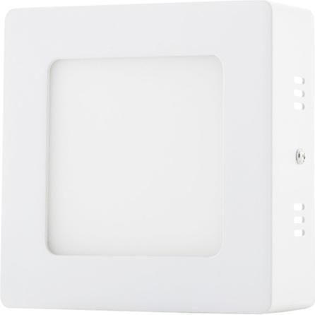 PS6 LED panel 6W prisadený štvorec 115x115mm studená biela