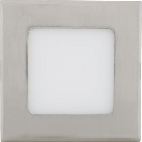 Stmievateľné chrómový vstavaný LED panel 120 x 120mm 6W neutrálna biela
