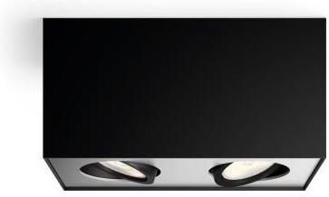 Box svietidlo bodové 2x4,5W 1000lm 2200-2700K čierna
