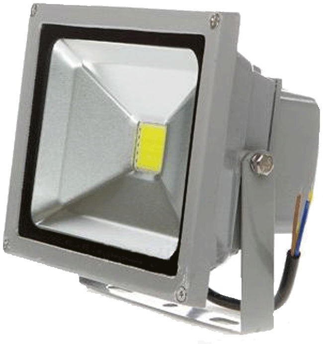 LED reflektor 24V 20W biela