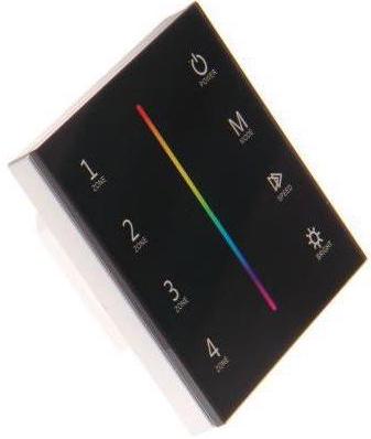 Ovládač DimLED OV RGB DMX230K4 farba čierna