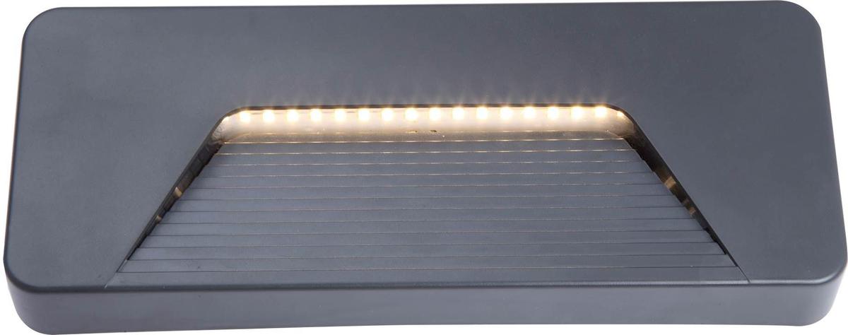 LED vonkajší svietidlo 3W SIDE20 Gray IP65 neutrálna biela
