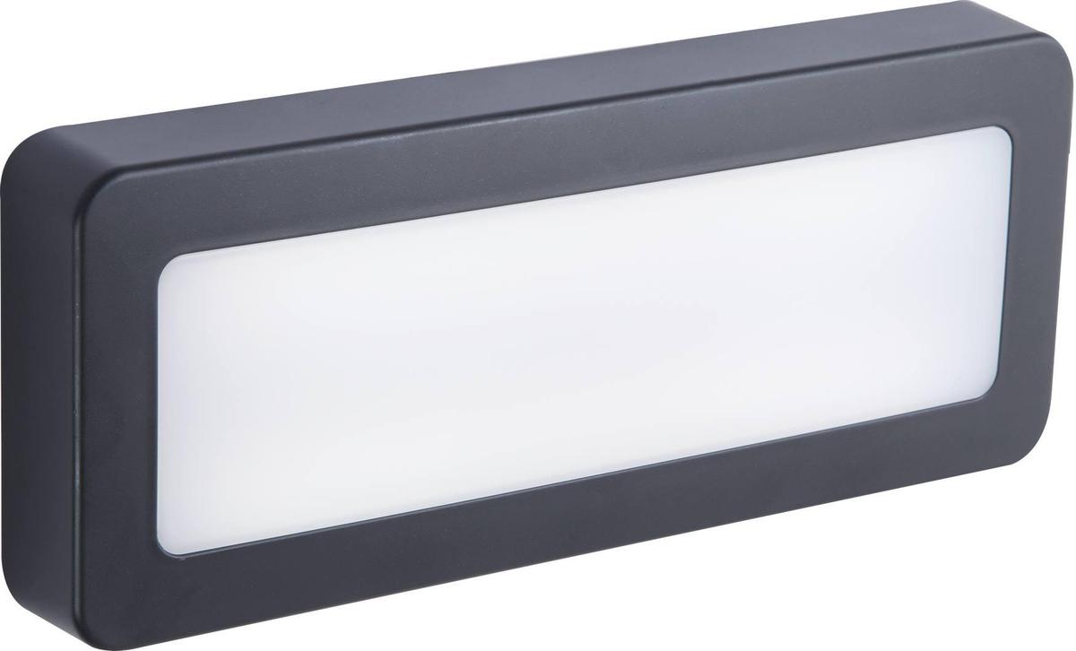 LED vonkajší svietidlo 5W SIDE30 Gray IP65 neutrálna biela