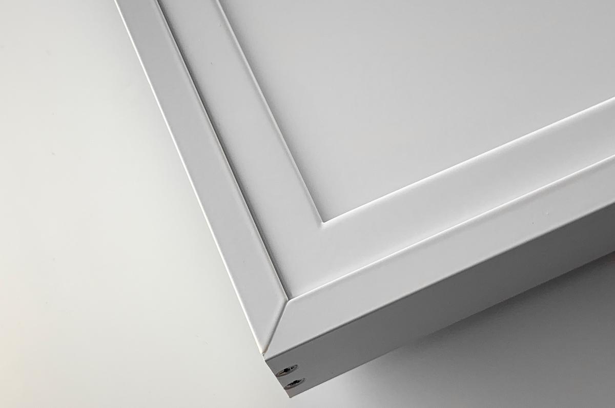 Hliníkový rámček k panelu 600x600 LED-G4-45 biely